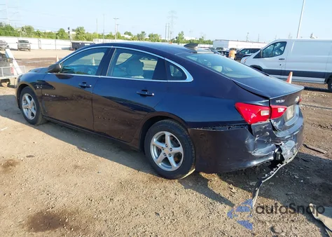 2017 Chevrolet Malibu Ls из США, поврежденный, VIN 1G1ZB5ST7HF139467